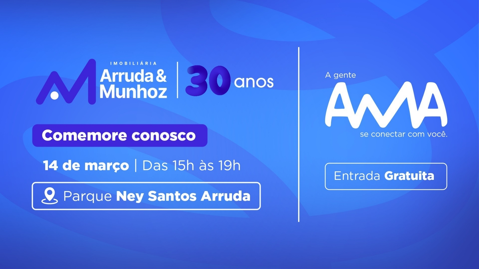 Convite 14/03 - Evento 30 anos